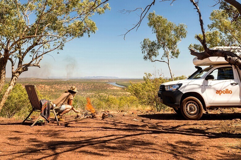 Allrad-Camper in Australien
