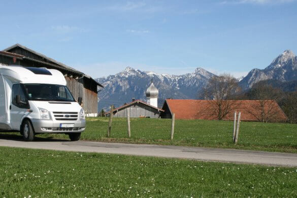 Wohnmobil-Tour durch Süddeutschland