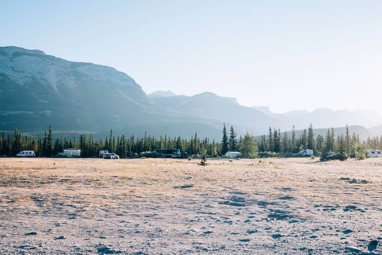 Campingplatz in Nationalpark in Kanada