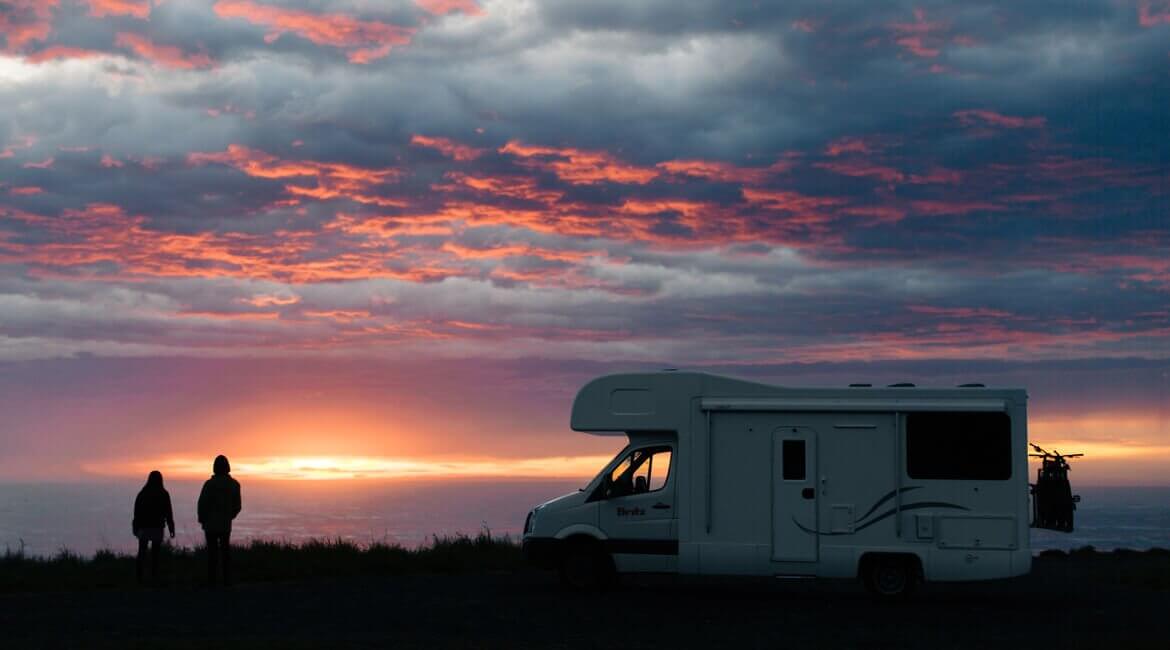 Sonnenuntergang Wildcampen Neuseeland