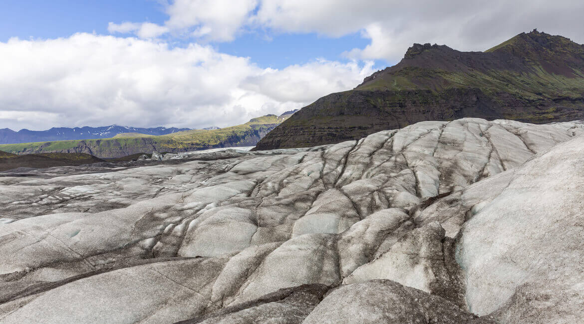 Vatnajökull Nationalpark Island – Feuer und Eis gehen Hand in Hand