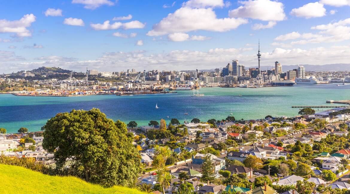 Skyline von Auckland