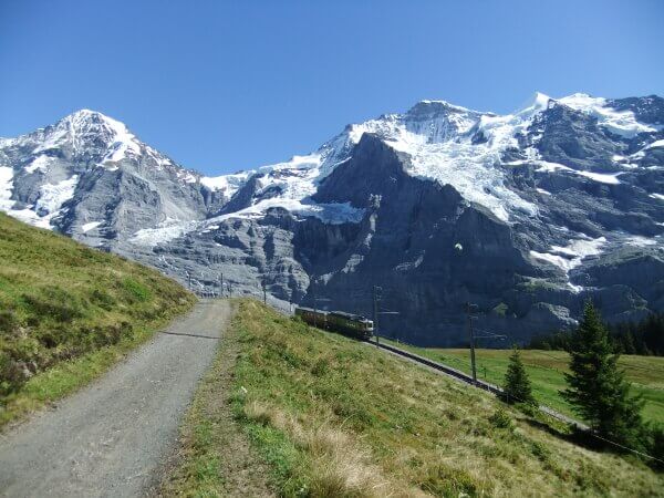 Traumhafte Aussicht auf Silberhorn