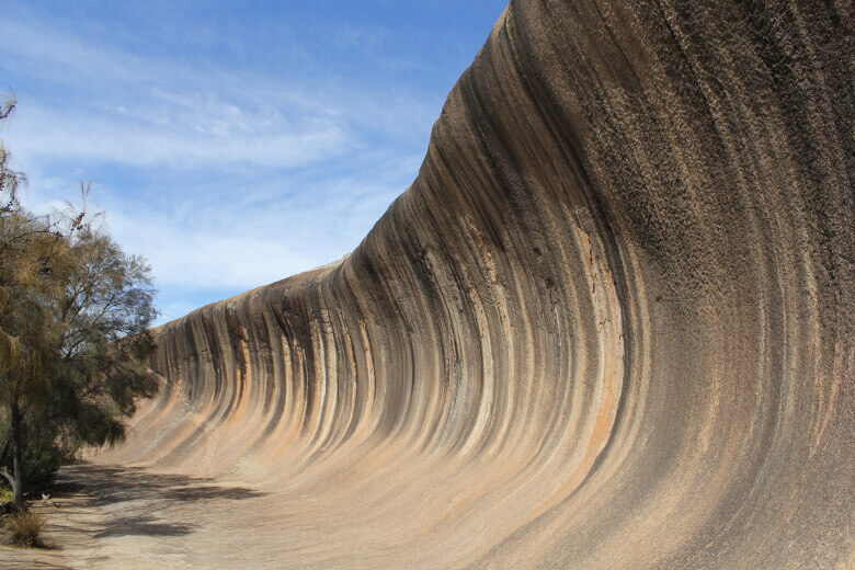 Wave Rock bei Hyden in Western Australia