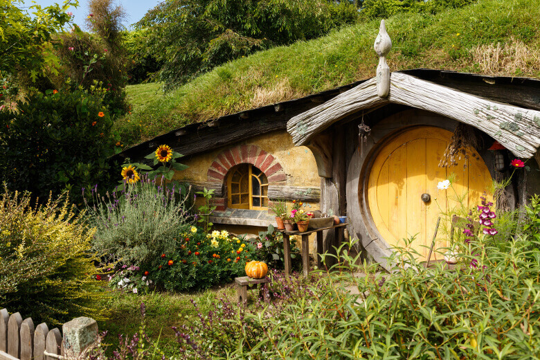 Hobbit-Höhle bei Matamata