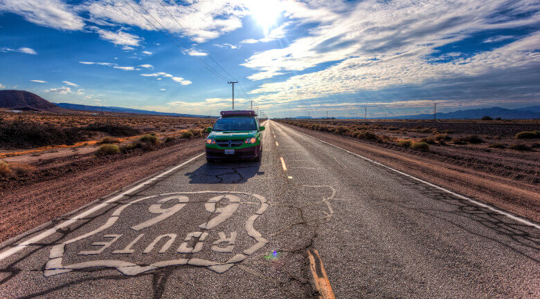 Jucy Camper auf der Route 66