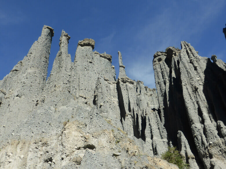 Felsnadeln der Putangirua Pinnacles