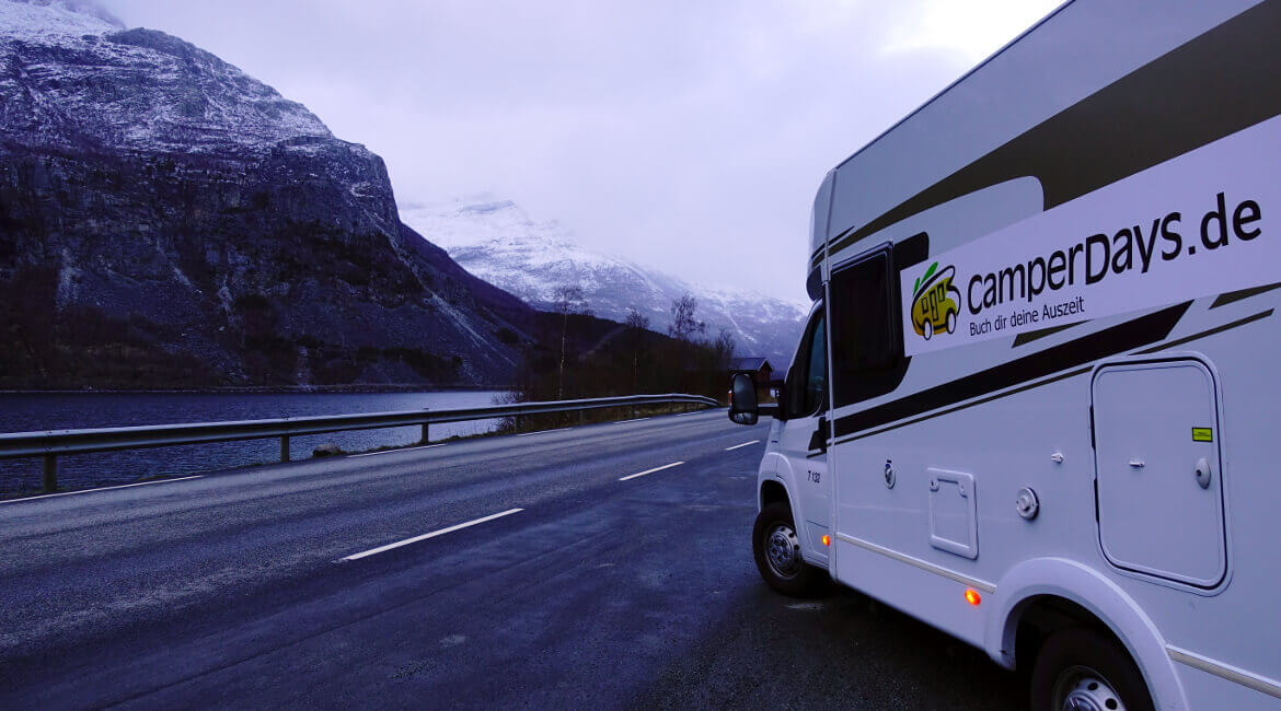 Mit Wohnmobil in Norwegen: Wandern in Kinsarvik ...