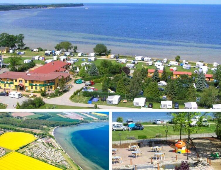 Campingplatz an der Ostsee