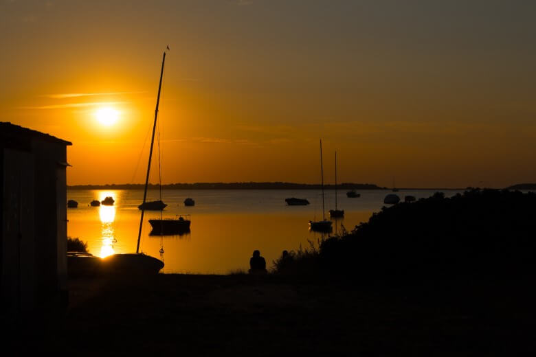 Sonnenuntergang in Pepelow