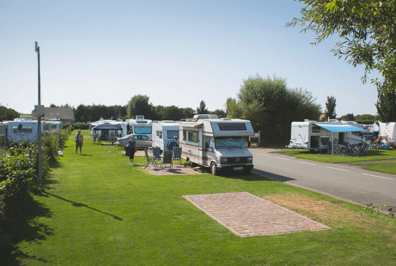 Campingplatz an der Nordsee