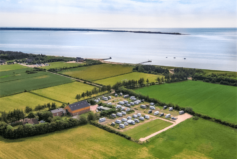 Campingplatz an der Nordsee