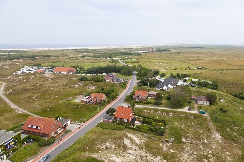 Campingplatz auf der Nordseeinsel Norderney