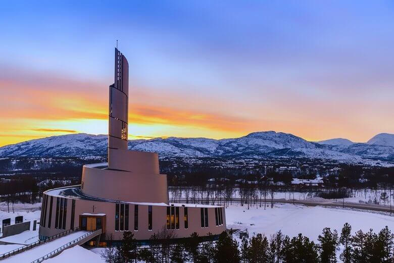 Nordlicht-Observatorium in Alta, Nordnorwegen