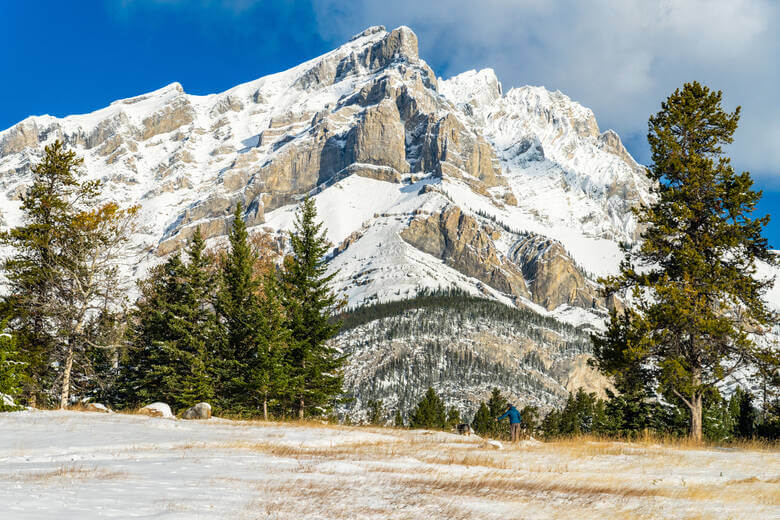 Tunnel Mountain Village Campground im Banff National Park, Kanada