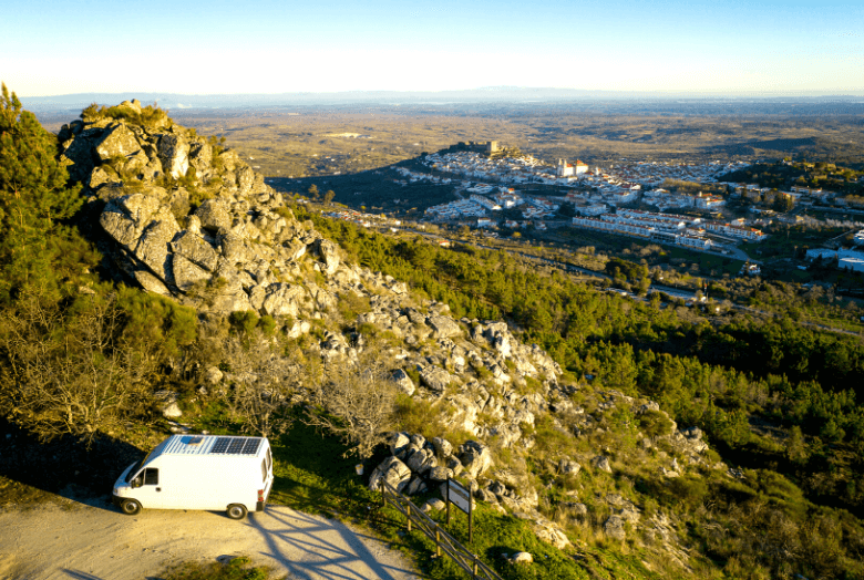 Camper in Portugal