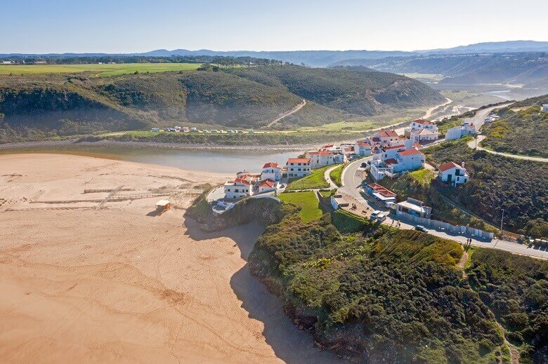 Odeceixe an der Westküste der Algarve