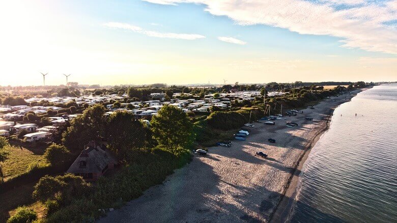 Campingplatz an der Ostsee