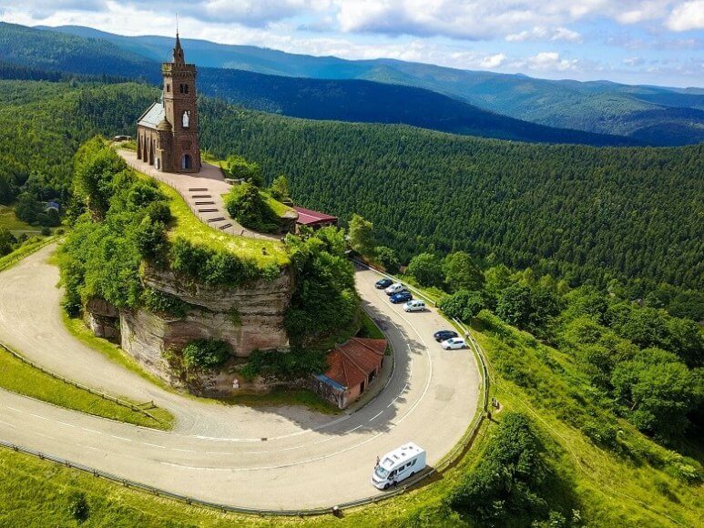 Die Felsenkirche Dabo in den französischen Vogesen