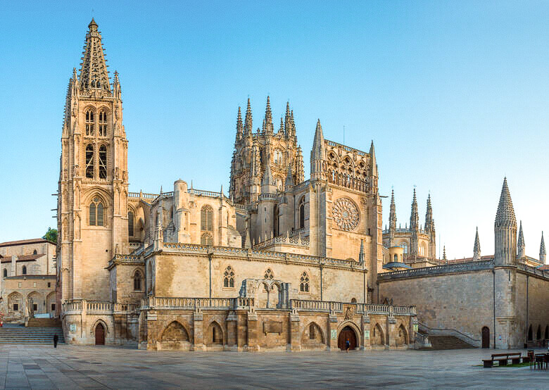 ghotische Kathedrale von Burgos in Spanien