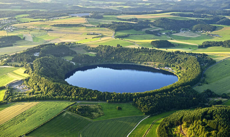 Pulvermaar in der Vulkaneifel