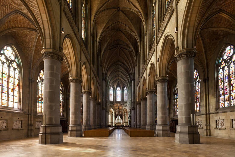 Mariendom in Linz. Österreich