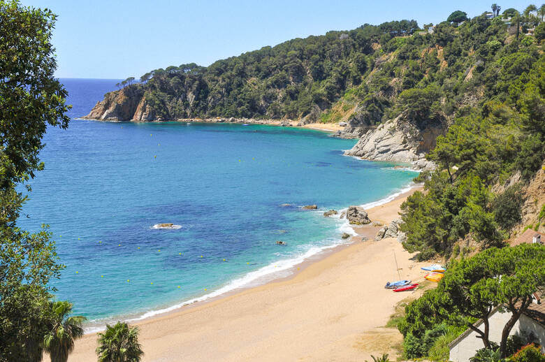 Cala Llevado an der Costa Brava