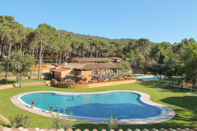 Meerwasserpool am campingplatz Begur