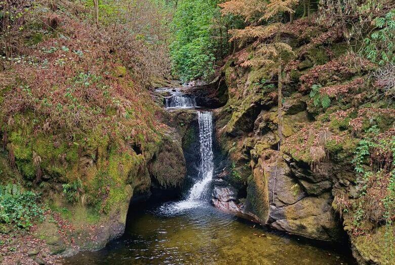 Geroldsauer Wasserfall im Schwarzwald