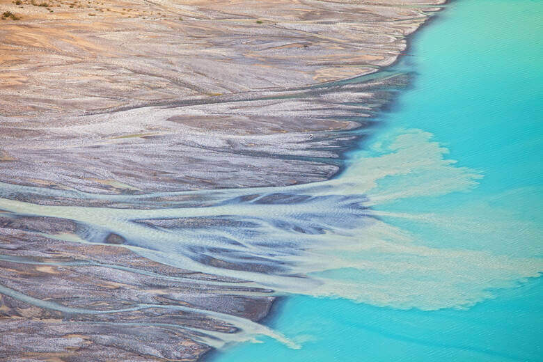 Peyto Lake wird von Gletschern gespeist