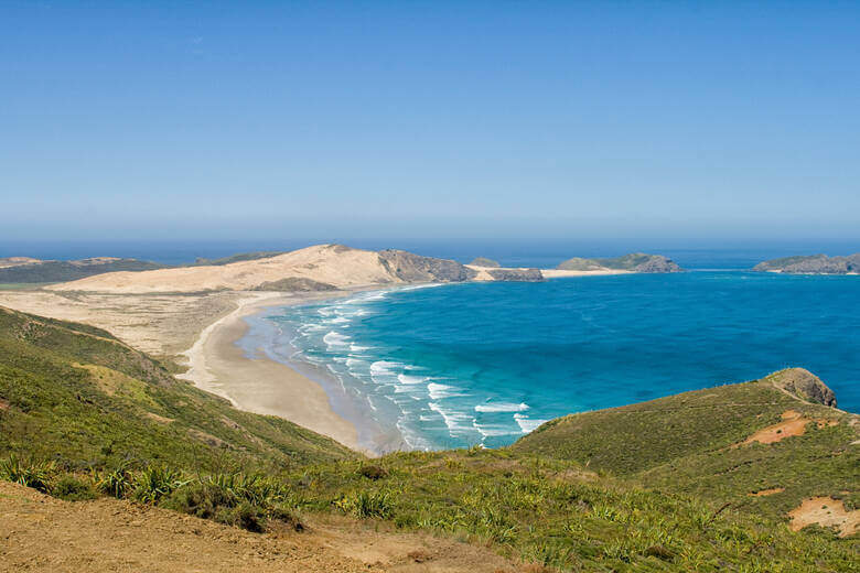 Ninety Mile Beach auf Neuseeland