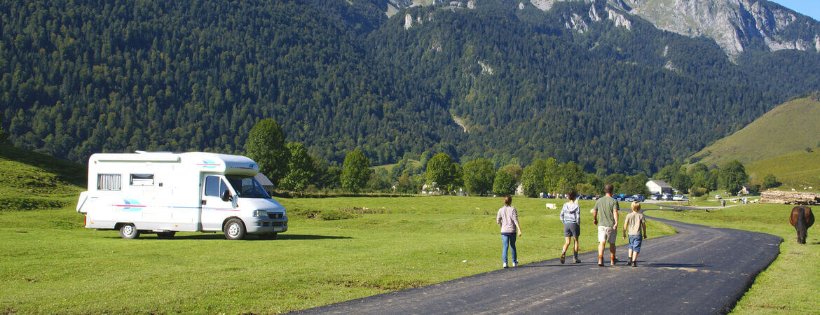 Wohnmobil-Tour in den Alpen mit Kindern