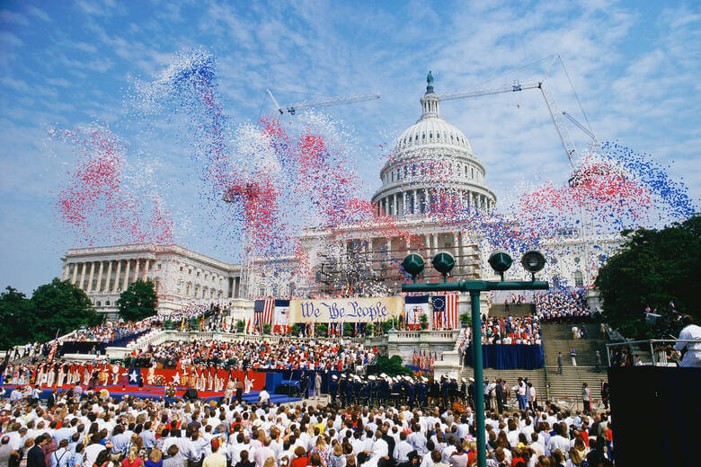 Independence Day Festival in den USA 