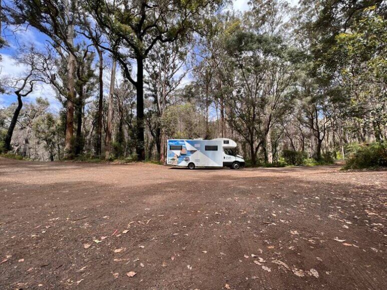 Wohnmobil im Westen von Australien 