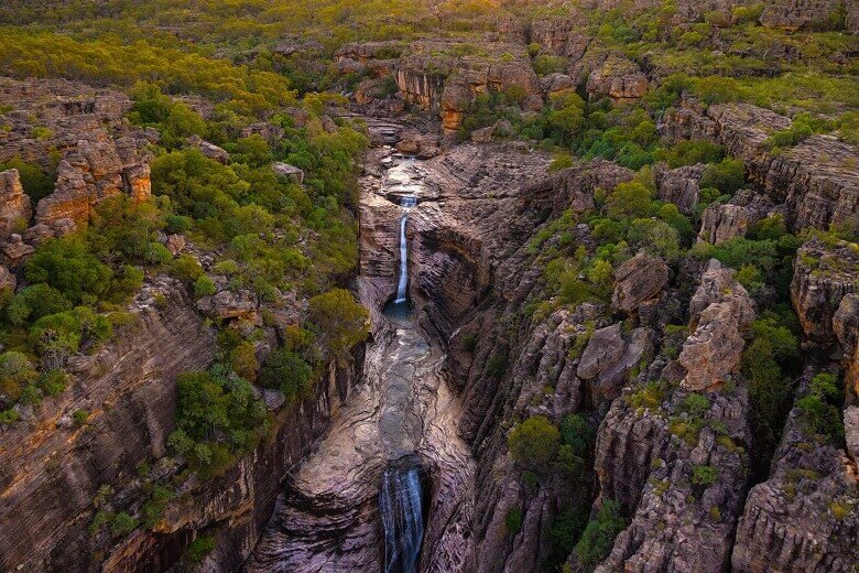 Wasserfälle im Kakadu-Nationalpark in Australien