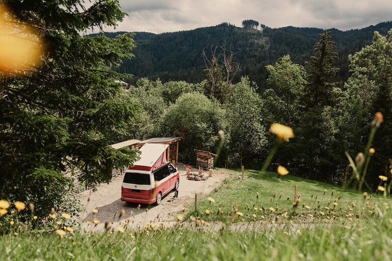Naturcamping in der Schweiz