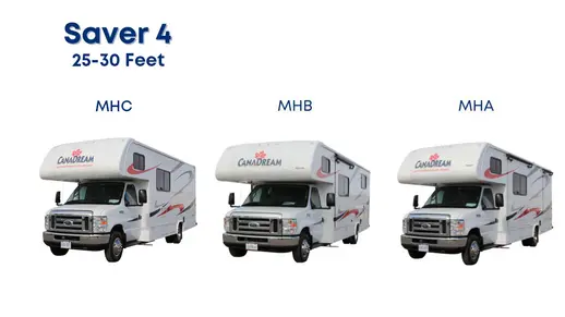 Saver 4 (MH-C, MH-B or MH-A)